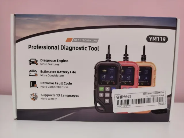 Escáner OBDII que funciona para todos los coches,