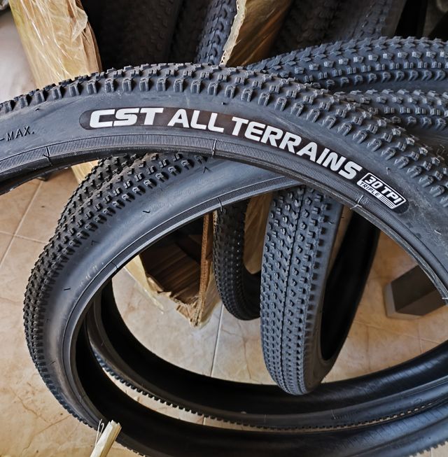 2 Cubiertas bicicleta MTB 22 x 1.95 pulgadas