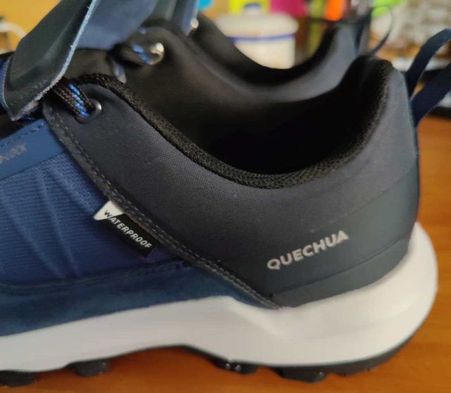 Zapatillas Quechua Talla 44 Azul/Negro