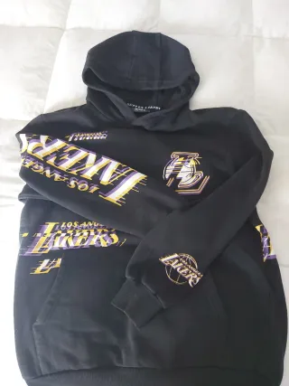 Sudadera Los Angeles Lakers Negra