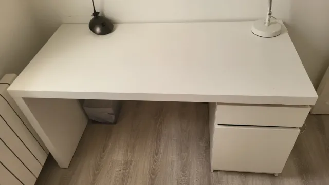 OFERTÓN: Escritorio Blanco Ikea (MALM)