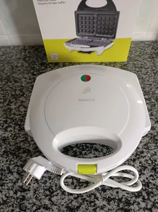 Macchina per waffle bianca Selecline