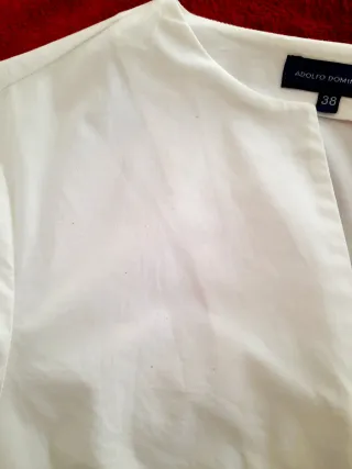 Camisa Adolfo Dominguez Vintage Blanca