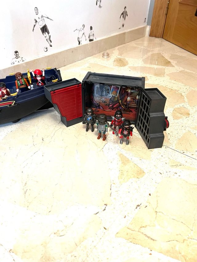 Barco Pirata y Castillo Playmobil