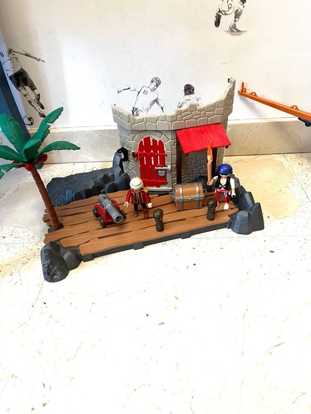 Barco Pirata y Castillo Playmobil