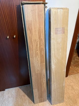 Suelo laminado nuevo sin abrir