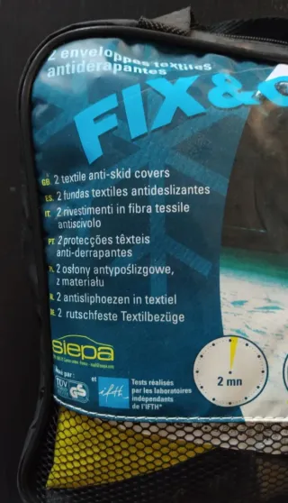 Cadenas textiles Fix&Go Tex para coche