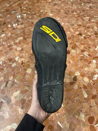 Botas de Moto Sidi Negras y Blancas Talla 43