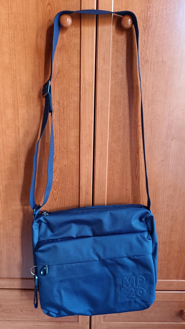 Bolso bandolera Mandarina Duck azul