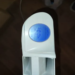 Radiador Eléctrico Programable Blanco