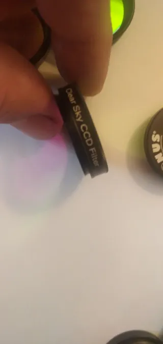 Confezione da 8 diversi filtri per telescopi