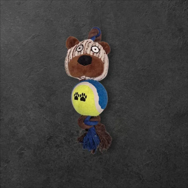 Peluche con pelota para perros