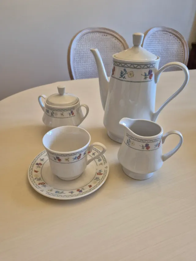 Juego de café vintage porcelana