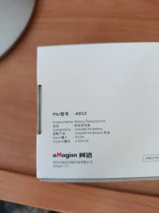 Cargador Batería Insta360 X4 aMagisn Nuevo