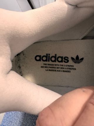 Zapatillas Adidas Azul y Blanco