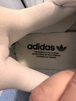 Zapatillas Adidas Azul y Blanco