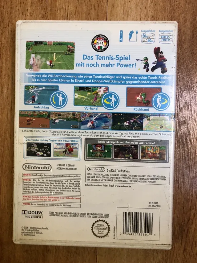 Mario Power Tennis Wii