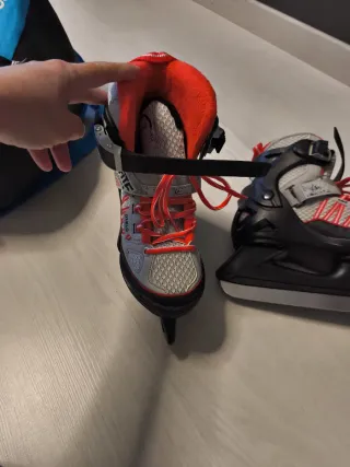 Patines de hielo Oxelo con funda de regalo