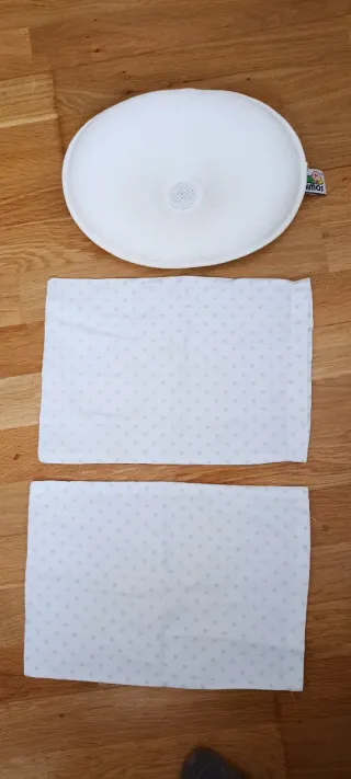 Almohada Mimos plagiocefalia + 2 fundas