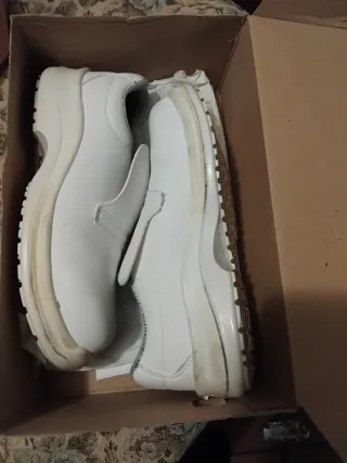 Scarpe antinfortunistiche bianche semi nuove