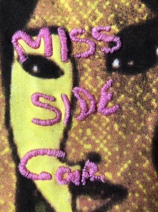 Camiseta Miss Side Car Multicolor Naranja