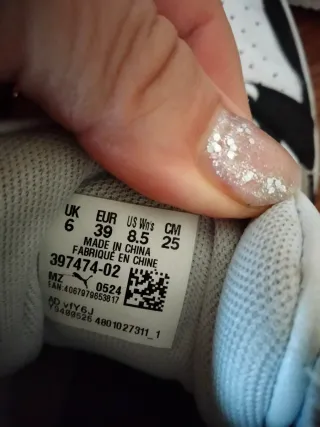 Scarpe Puma alte bianche e nere