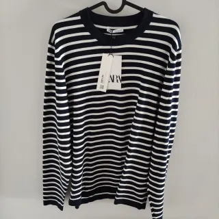 Jersey Zara rayas azul y blanco.Sin estrenar.