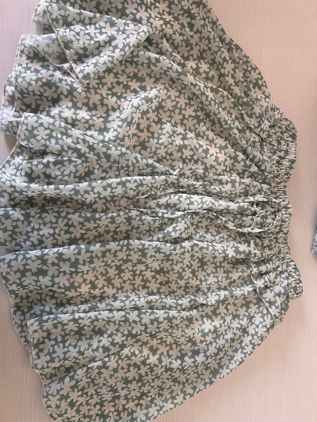 Falda pantalón floral