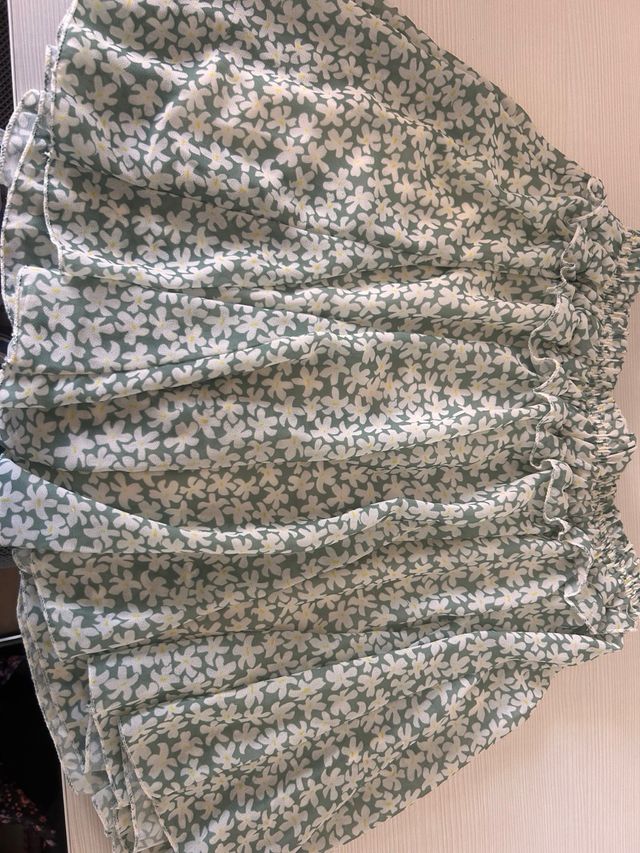 Falda pantalón floral