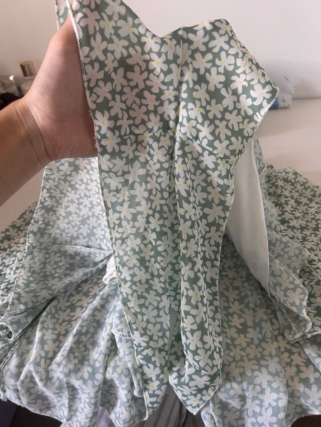 Falda pantalón floral