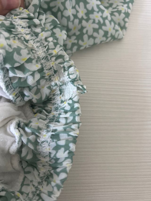 Falda pantalón floral