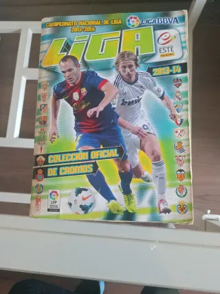 Álbum de cromos de fútbol 2013-14