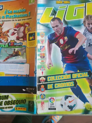 Álbum de cromos de fútbol 2013-14
