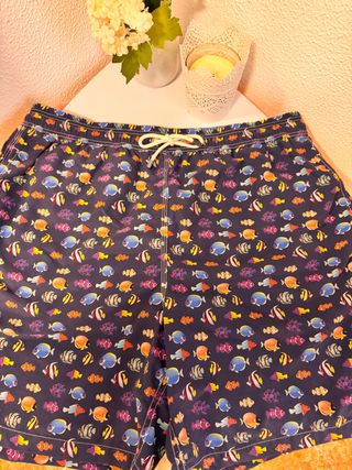 Bañador Hackett peces azul multicolor