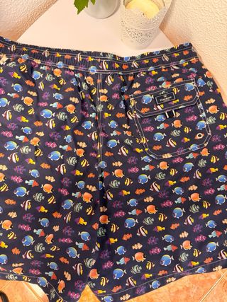 Bañador Hackett peces azul multicolor