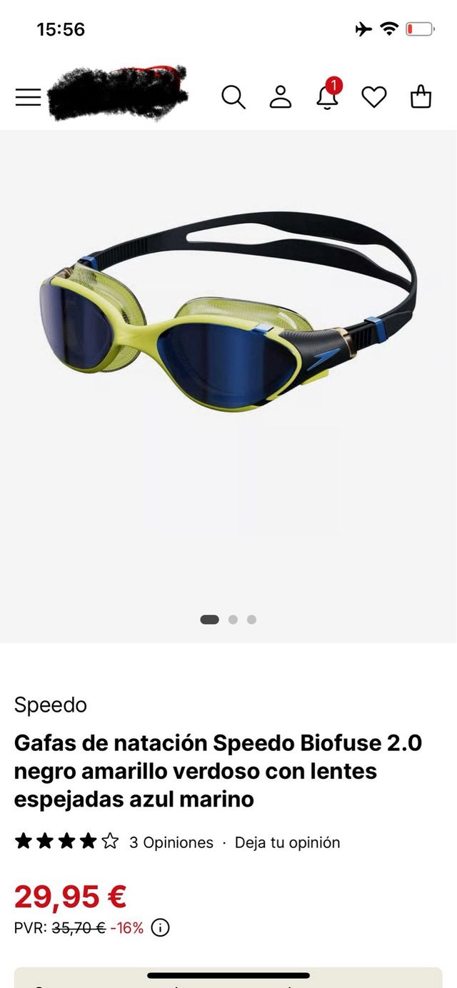 GAFAS NATACIÓN SPEEDO BIOFUSE 2.0