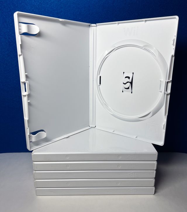 Scatole di ricambio bianche originali per Wii PAL