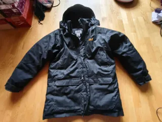 Giacca invernale uomo Jack Wolfskin nera