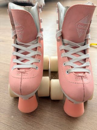 Patines Quad Oxelo Talla 31 Rosas