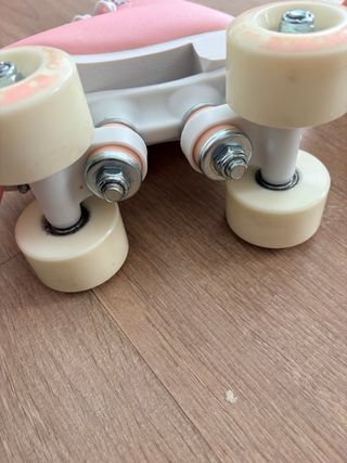 Patines Quad Oxelo Talla 31 Rosas