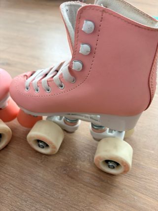 Patines Quad Oxelo Talla 31 Rosas