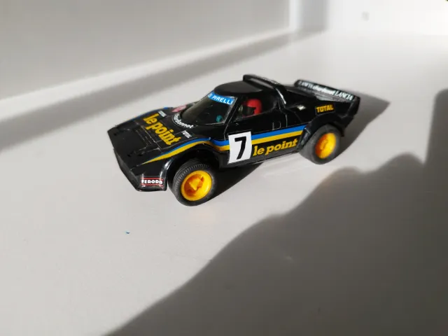 Coche Scalextric Lancia Stratos Le Point 80s