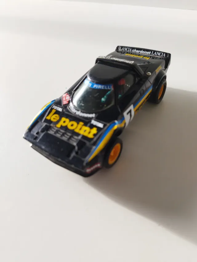 Coche Scalextric Lancia Stratos Le Point 80s