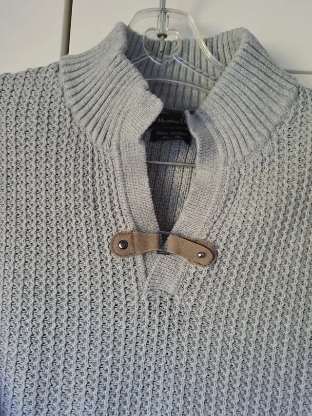 Jersey Massimo Dutti Hombre Gris