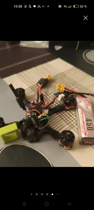 Equipo FPV: Gafas, Emisora y Baterías