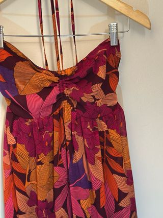 Vestido largo H&M estampado floral