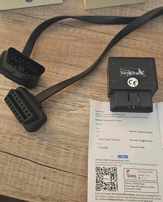 GPS Tracker ST-902 + Cable Extensión