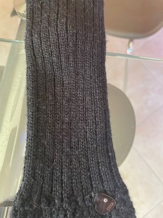 Guanti lunghi in lana Kocca neri