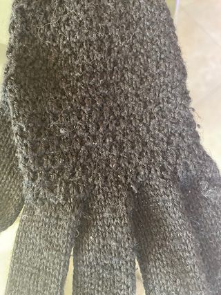 Guanti lunghi in lana Kocca neri