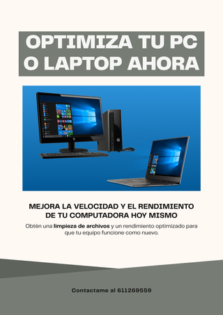 Optimizo tu PC o portátil lento